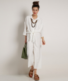 set: knoop blouse met broek
