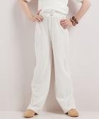 wide fit broek structuur