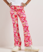 flared fit broek print