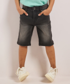 jogg jeans met knoop- met ritssluiting