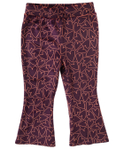 velvet broek met print
