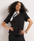 t-shirt met ronde hals