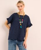 t-shirt met ketting