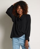 uni top met strikkraag