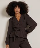 overslag top peplum