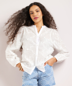 blouse met embroidery