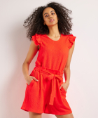 singlet crinkle met ruches