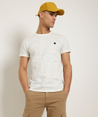 gemeleerd t-shirt structuur