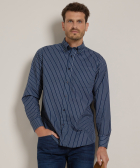 overhemd met streepjesprint