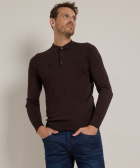 basic trui met polokraag