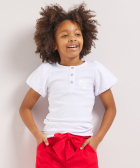 knoopjes t-shirt pofmouw