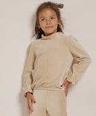 rib velvet top