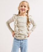 glitter top trendy ruches