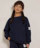 oversized trui met label