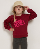 trui met sporty chic opdruk