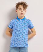 polo met print