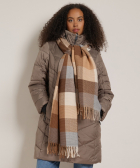 sjaal met blokkendessin