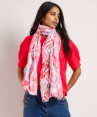 sjaal blad abstract design