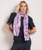 sjaal met retro print