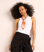modesjaal met print