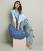 pyjama set print + uni