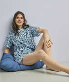 shortama met panterprint