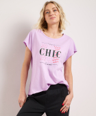 pyjama t-shirt met opdruk